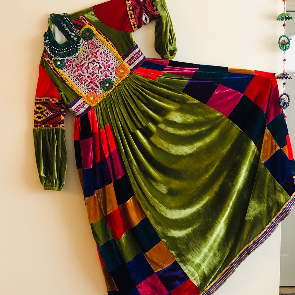 Afghani Long dress for parties brand new.